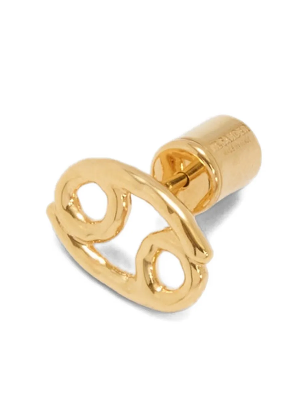 Jil Sander Zodiac sign earring - Goud