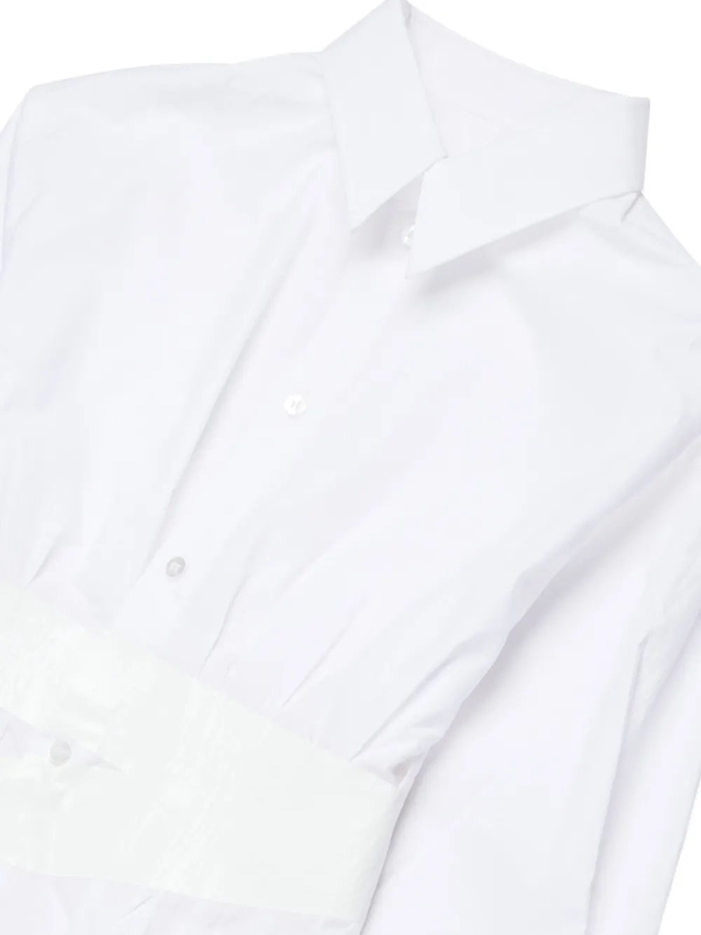 MM6 Maison Margiela Kids Shirt met knopen Wit