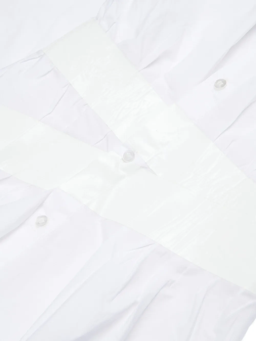 MM6 Maison Margiela Kids Shirt met knopen Wit