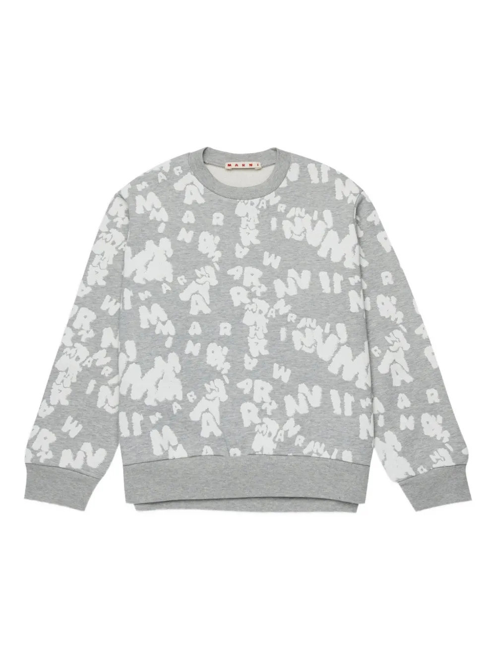 Marni Kids Maglione con stampa - Grigio