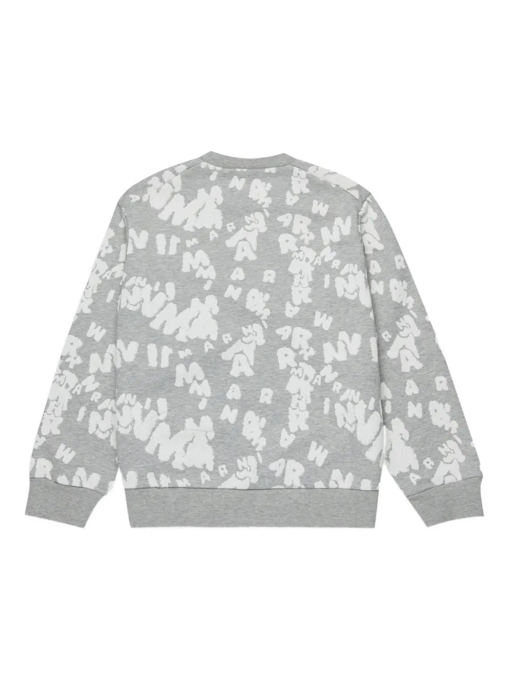 Marni Kids Trui met letterprint Grijs