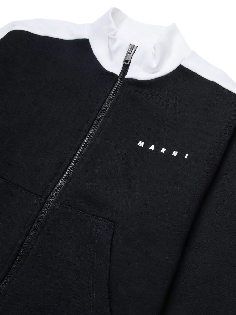  Marni Kids Zip-fastening Sweater - Black 