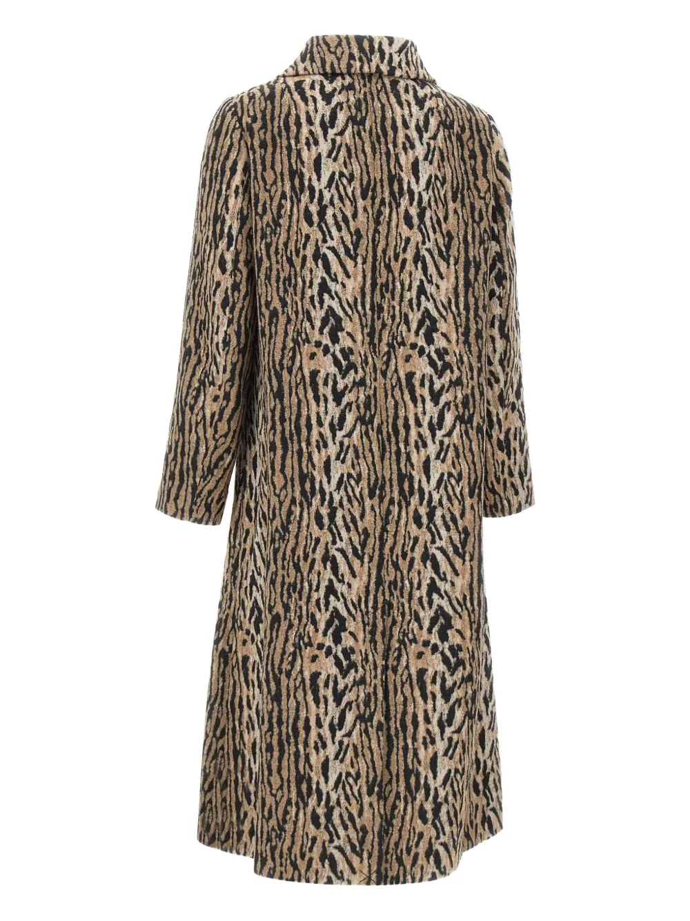 Rixo London Rixo Milly Leopard-print Brushed Felt Coat In Animal Print