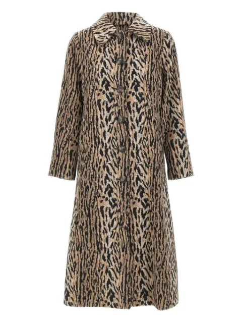 Rixo abrigo Milly con animal print