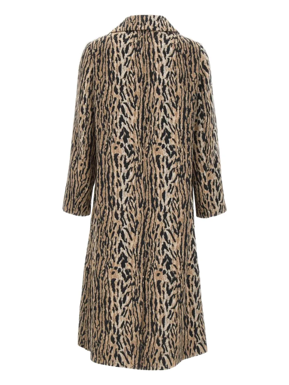 Rixo London Rixo Milly Leopard-print Brushed Felt Coat In Animal Print