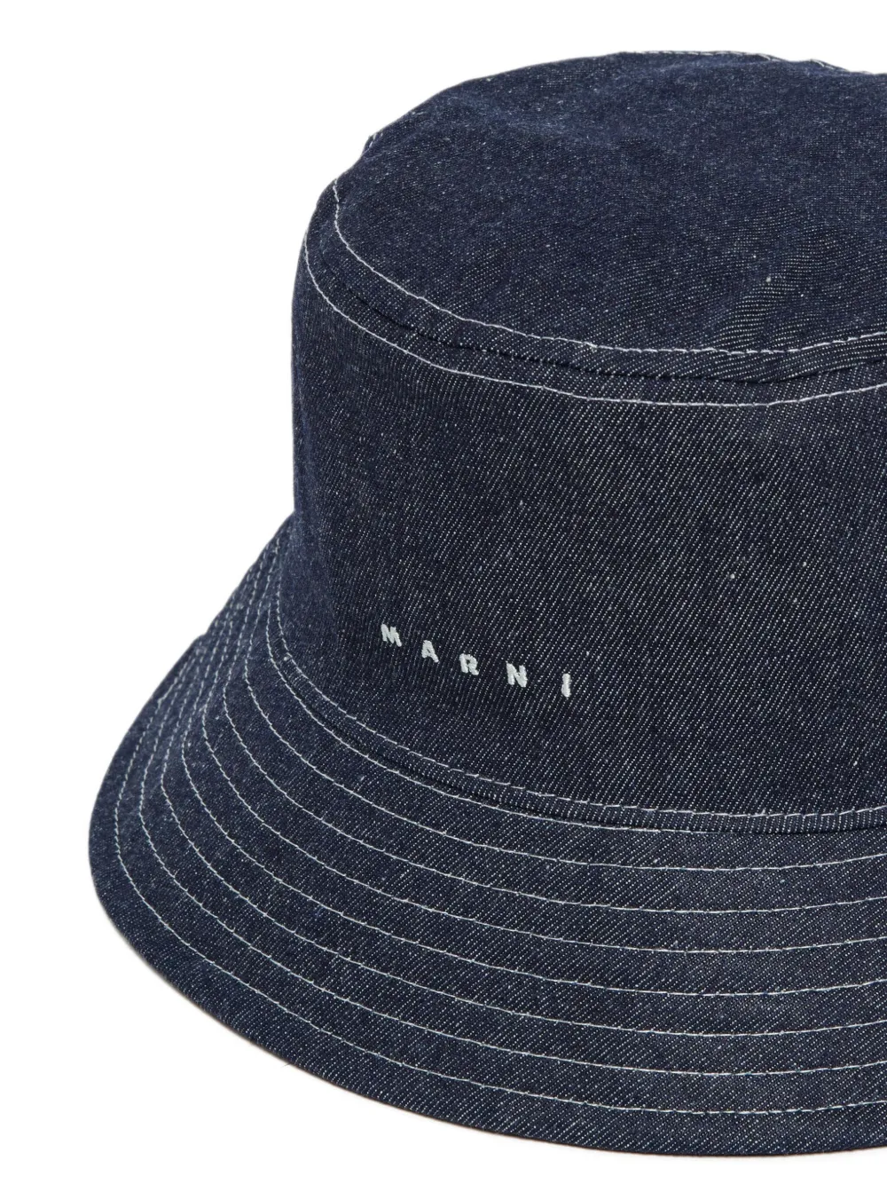 Marni Kids Hoed met logo Blauw