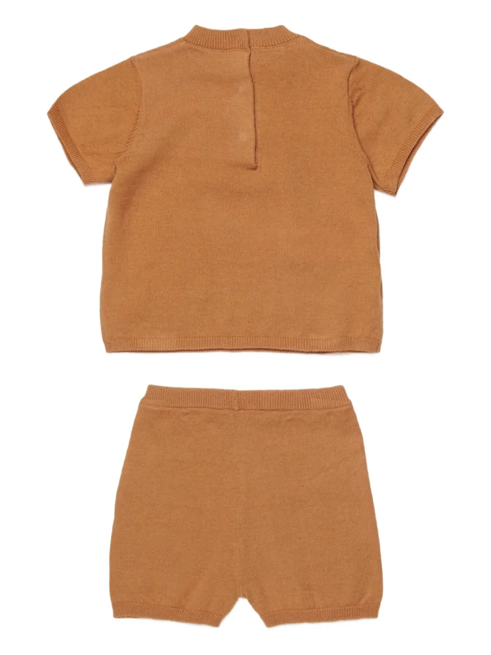 Marni Kids Shortsset met girafpatroon Bruin
