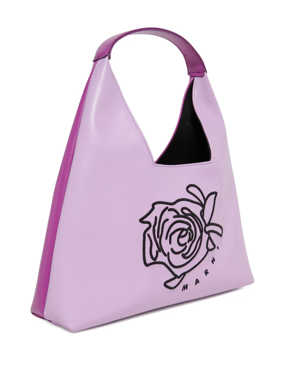 Marni Kids Rose Diamond schoudertas Paars