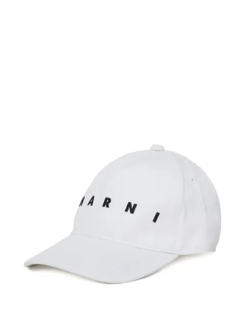 Marni Kids logo detail cap