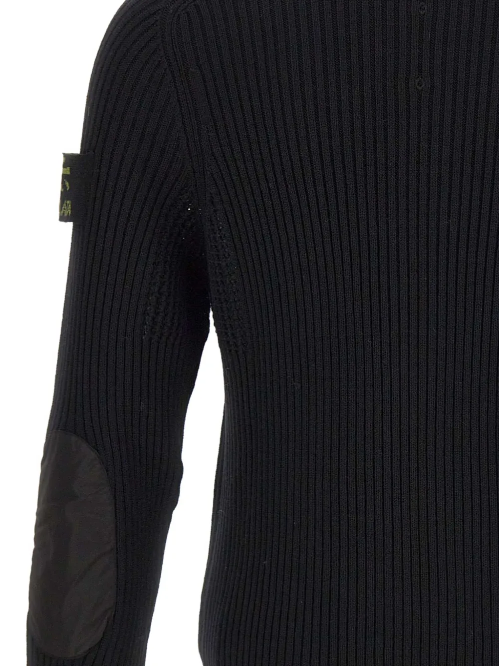 Premiata Ribgebreid vest Zwart