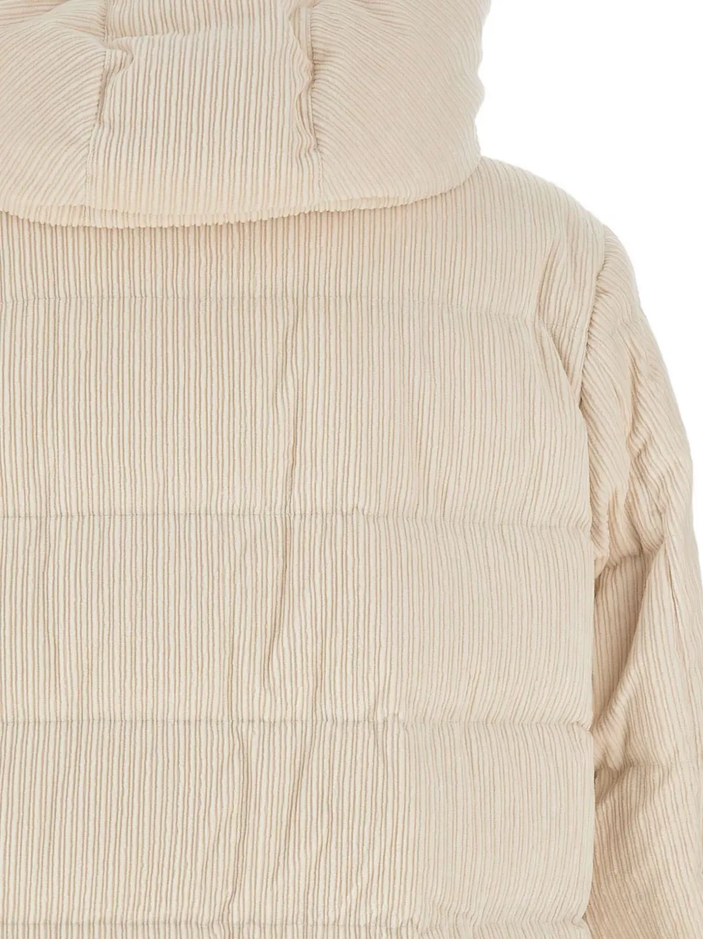 Kiton Corduroy-effect Jacket In Neutral