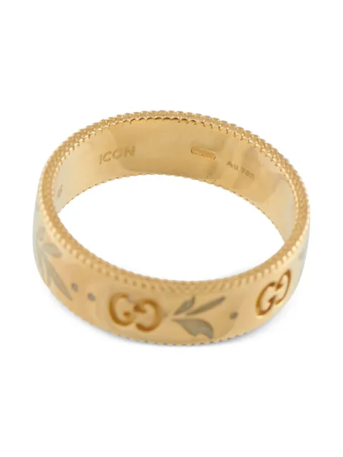 Gucci Pre-Owned 18K rose gold Icon Blooms ring