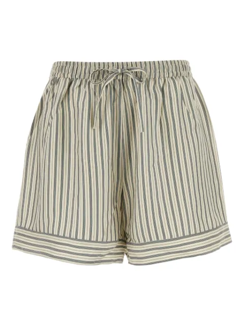 Le Kasha striped-pattern shorts