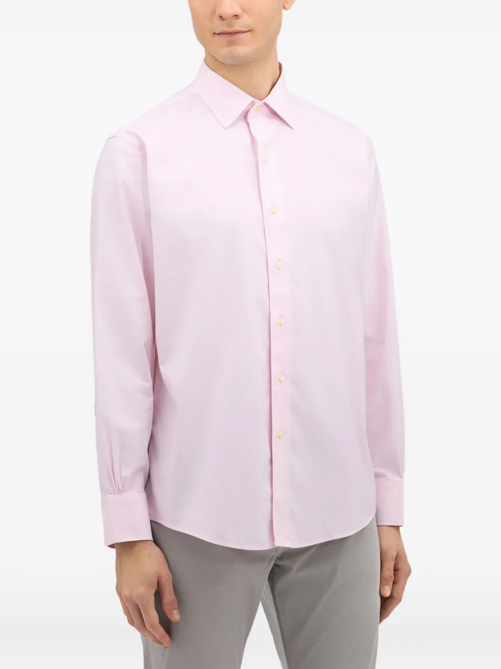 Brooks Brothers Overhemd met gespreide kraag Roze