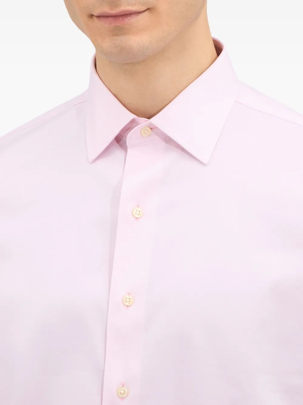 Brooks Brothers Overhemd met gespreide kraag Roze