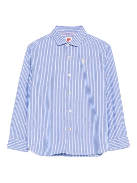 American Outfitters Kids striped embroidered shirt