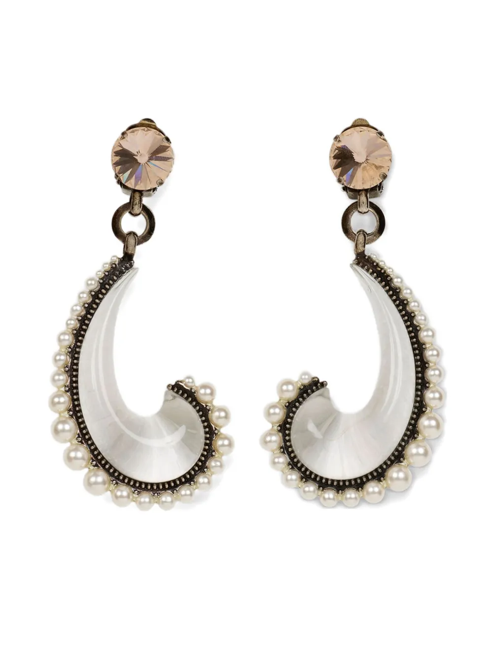 ETRO Orecchini con perle - Bianco