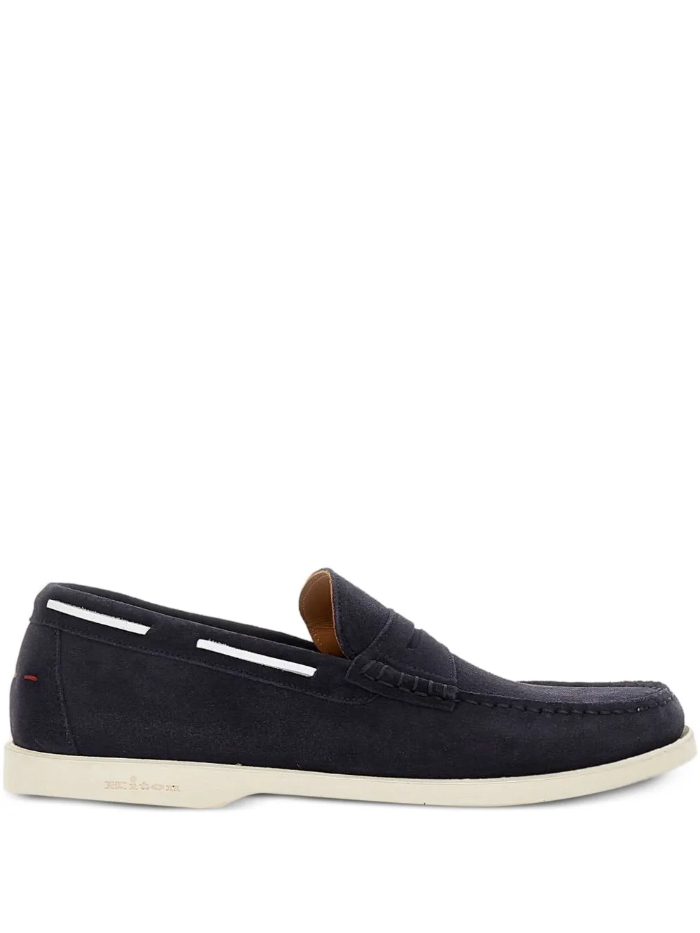 Kiton mocasines con puntera de almendra | azul | Image 1