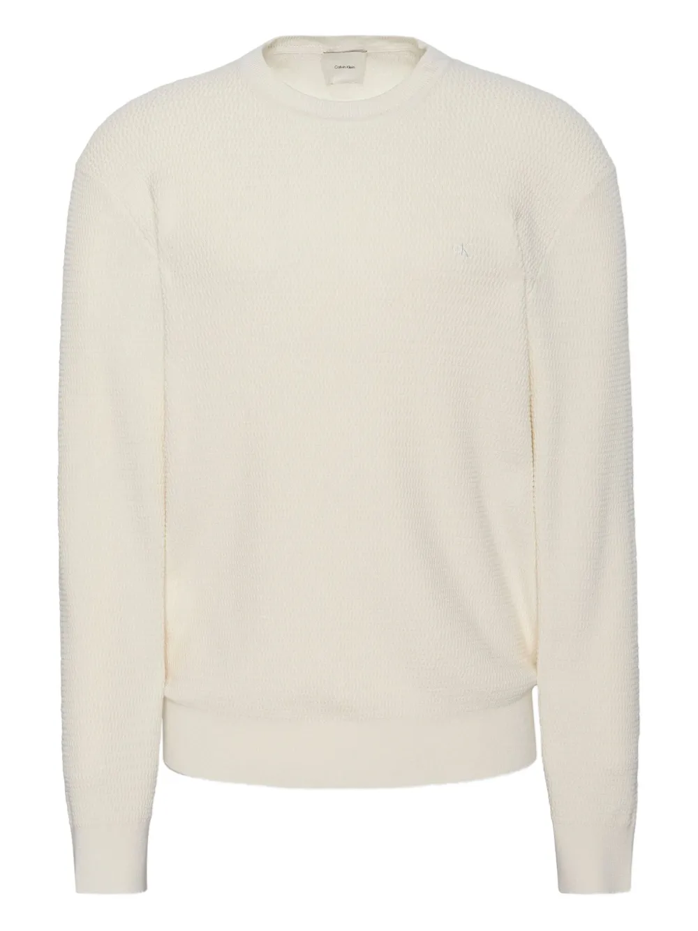 Calvin Klein textured sweater | Neutrals | Image 1