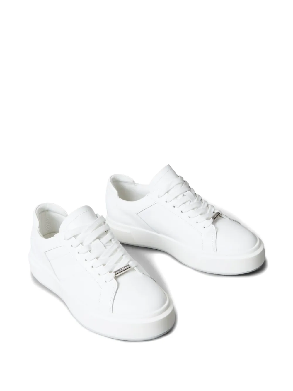 Calvin Klein lace-up panelled sneakers - Wit