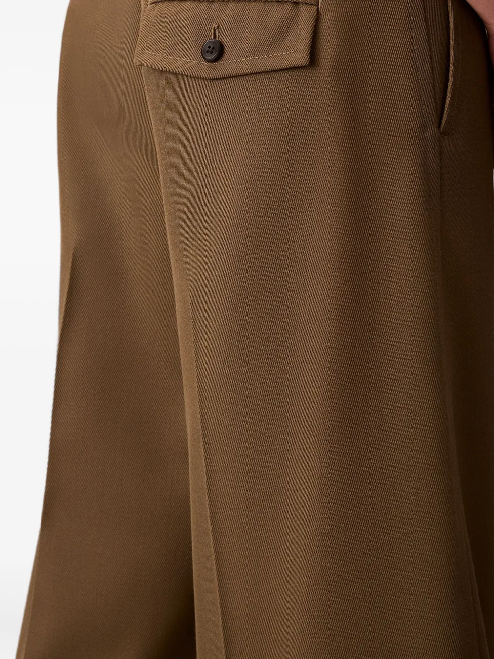 Calvin Klein Broek met zak Bruin