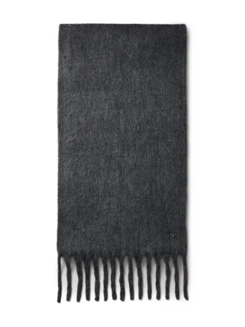 Calvin Klein fringed scarf