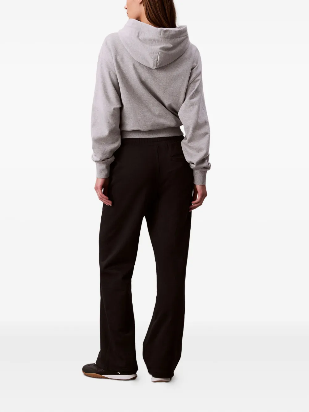 Calvin Klein Jeans Est.1978 Elastic-waistband Track Pants In Black