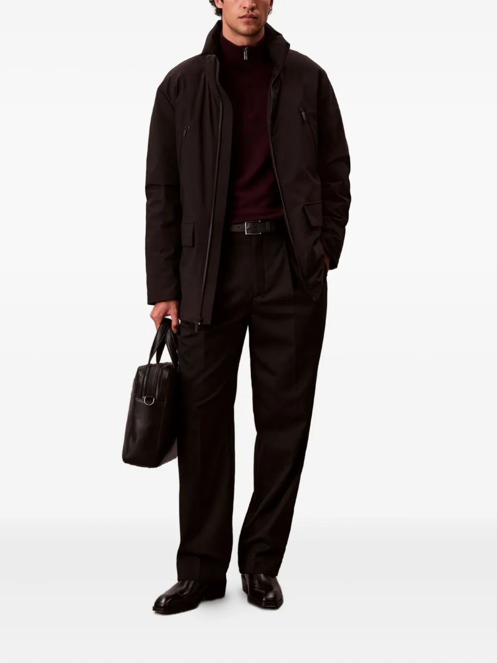 Calvin Klein zipped puffer jacket | Down Jackets | Image 2