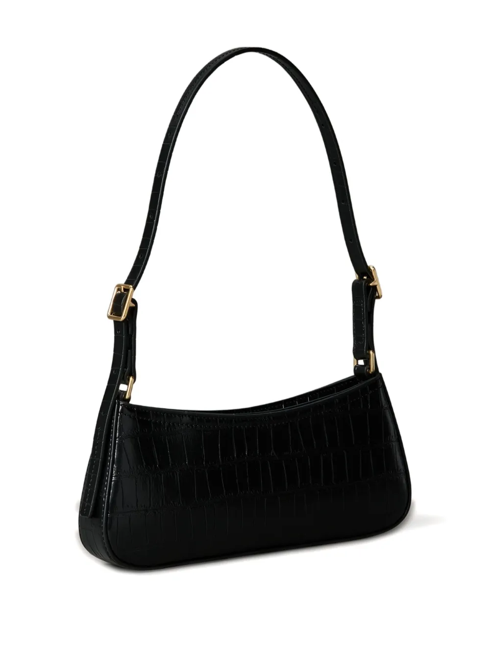 Calvin Klein Schoudertas met logo-reliëf - Zwart