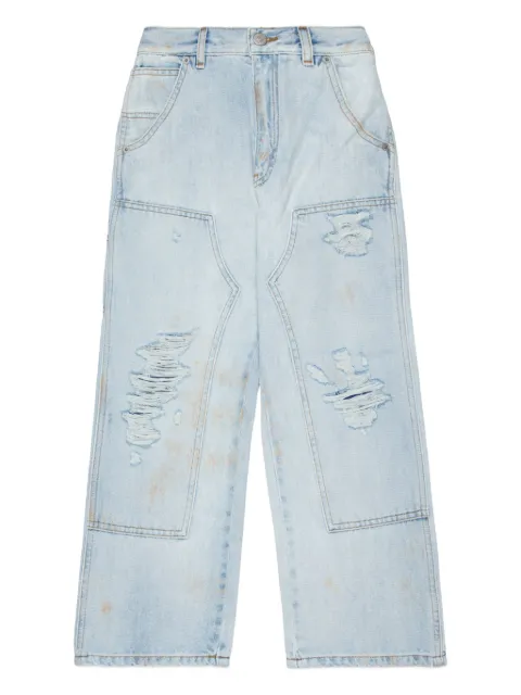 MM6 Maison Margiela Kids distressed jeans
