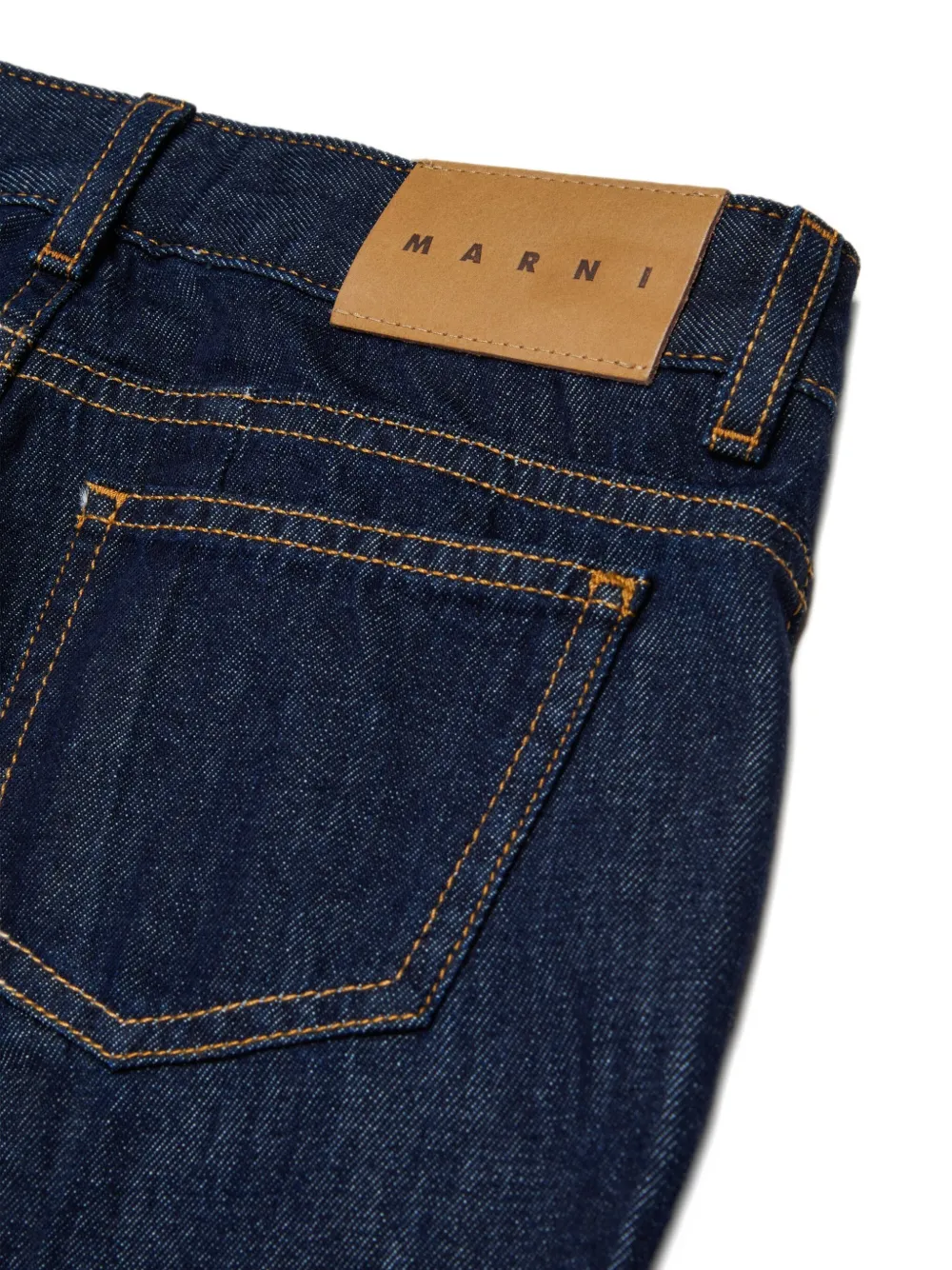 Marni Kids Flared jeans Blauw