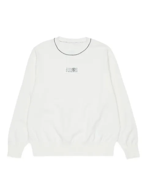 MM6 Maison Margiela Kids round-neck sweater