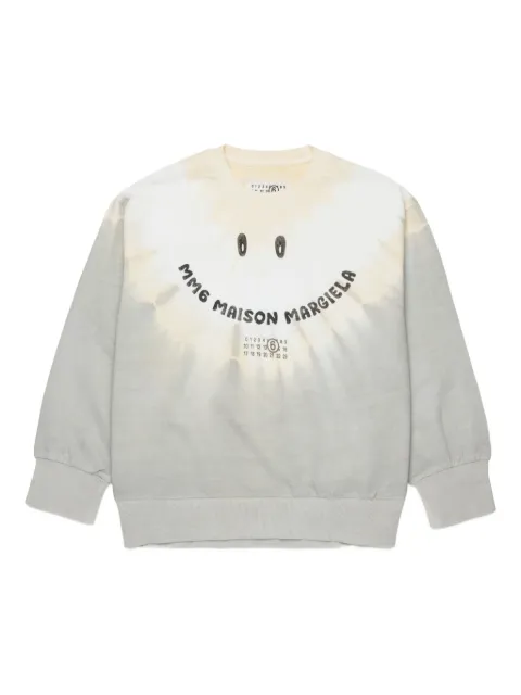 MM6 Maison Margiela Kids 타이다이 그래픽 스웨터
