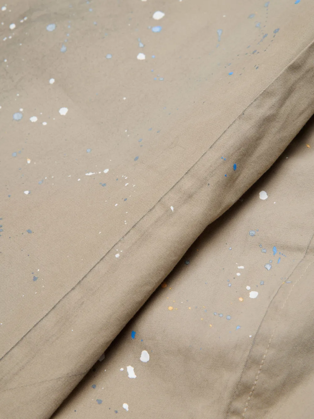 MM6 Maison Margiela Kids Trenchcoat met print Bruin