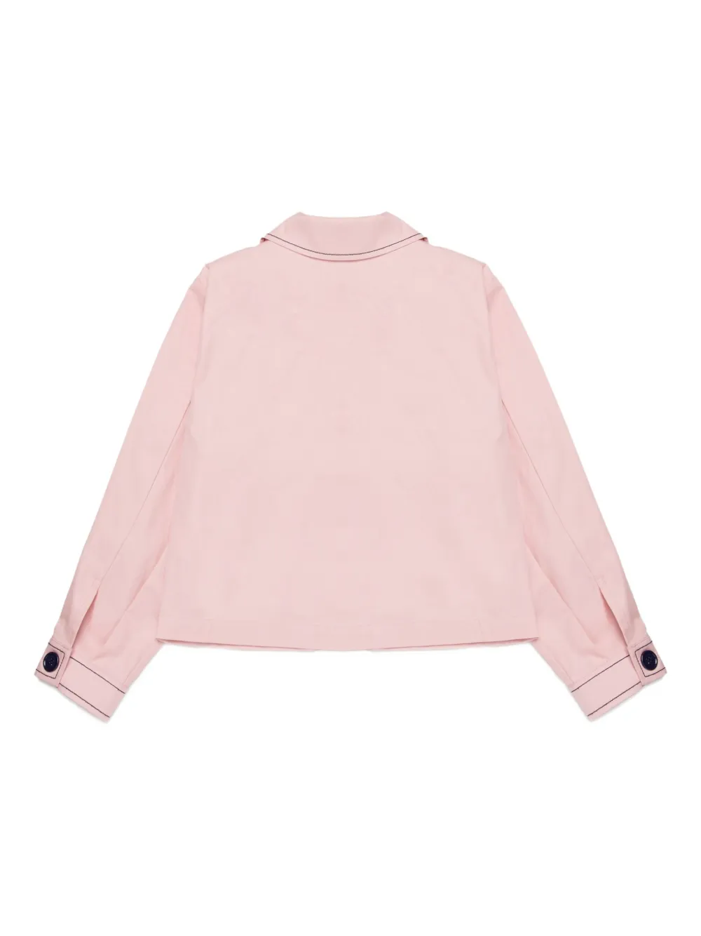  Marni Kids Chest-pockets Bomber Jacket - Pink 