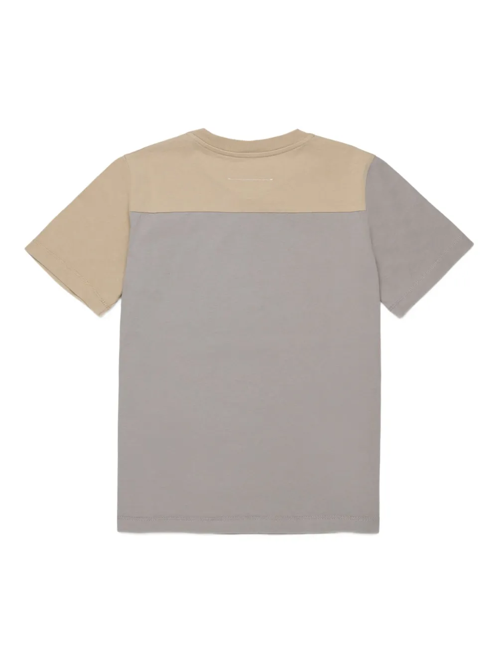 MM6 Maison Margiela Kids T-shirt met logoprint Grijs
