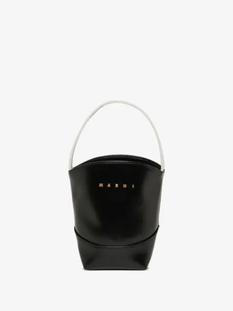 Marni Kids logo-lettering shoulder bag