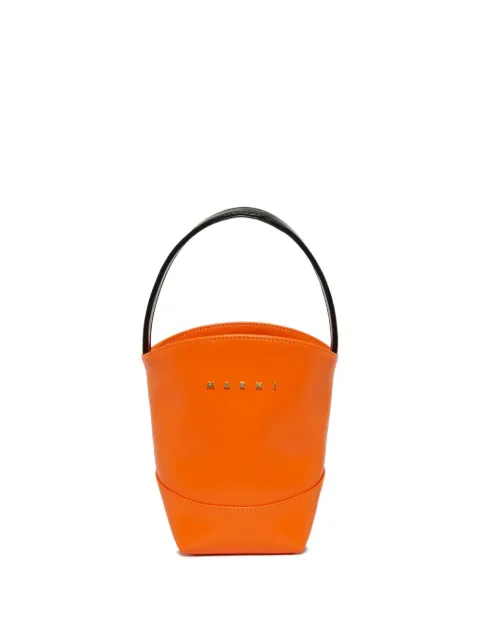 Marni Kids flower basket top handle shoulder bag