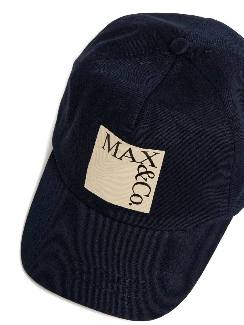  Max&co. Kids Logo Patch Cap - Blue 