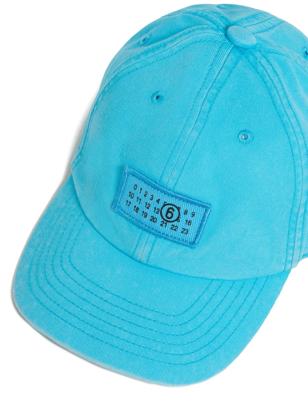 MM6 Maison Margiela Kids Pet met logopatch Blauw