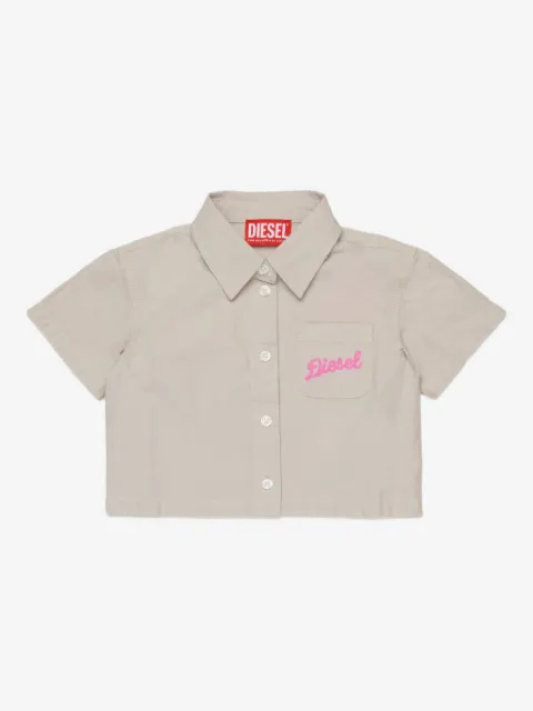 Diesel Kids Coldyb patch-pocket shirt