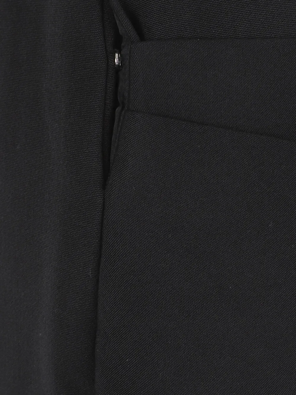 Alex Perry Draped Mini Skirt In Black