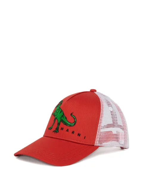 Marni Kids curved-brim logo baseball cap