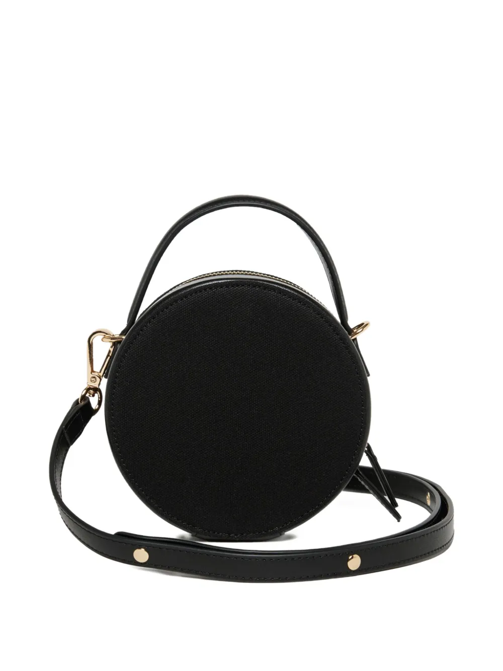 Nº21 Kids Ronde schoudertas met rits - Zwart