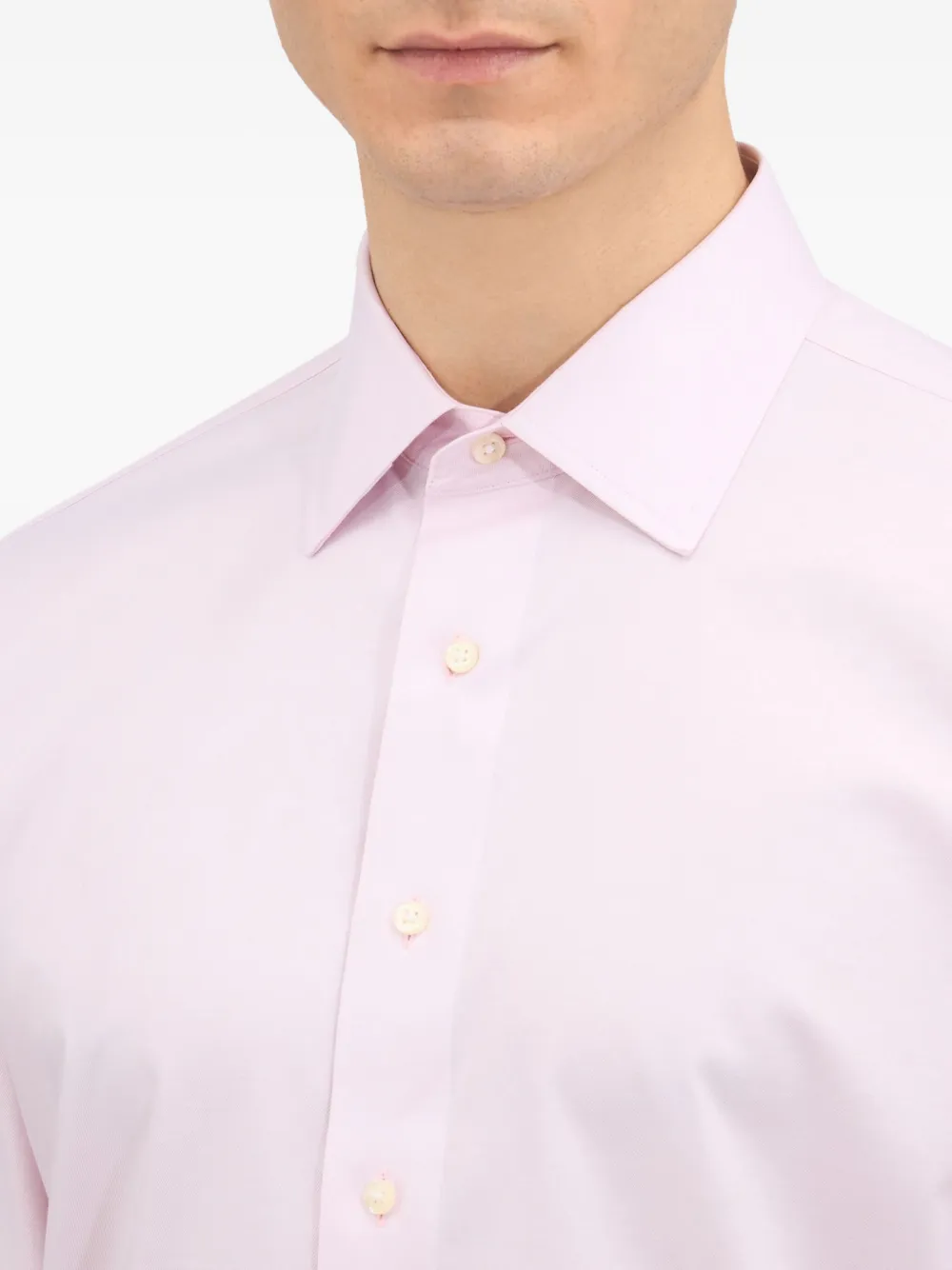 Brooks Brothers Overhemd met gespreide kraag Roze