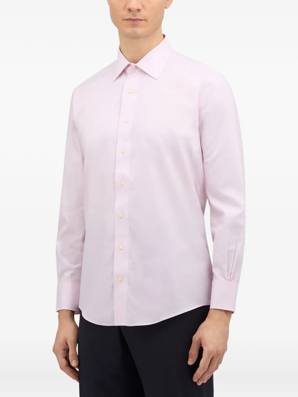 Brooks Brothers Overhemd met gespreide kraag Roze