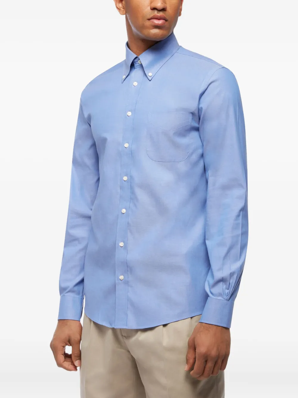 Brooks Brothers Button-down overhemd Blauw