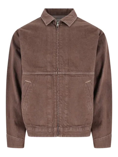 Gramicci panelled zip-up shirt jacket