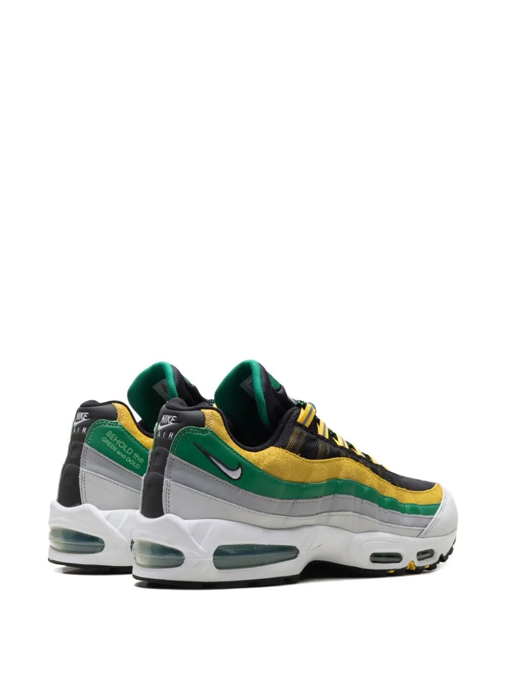 Nike x Norfolk State Yardrunners Air Max 95 sneakers Zwart