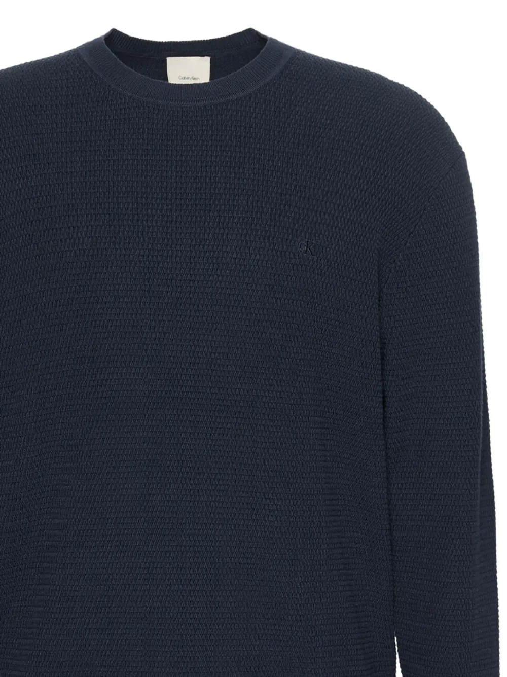 Calvin Klein crew-neck sweater - Blauw